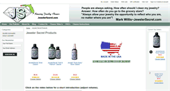 Desktop Screenshot of jewelersecret.com
